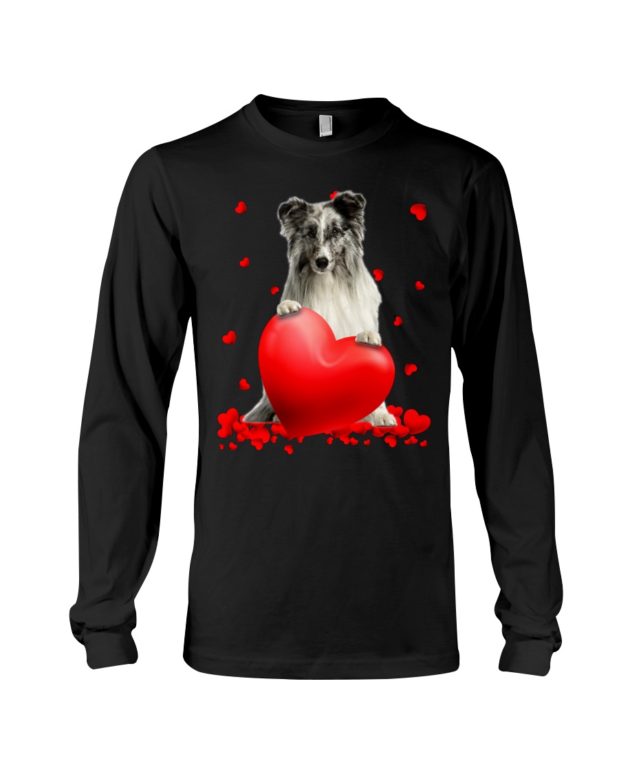 NEW Shetland Sheepdog Valentine Hearts shirt, hoodie 3 NEW Shetland Sheepdog Valentine Hearts shirt, hoodie - Image 3