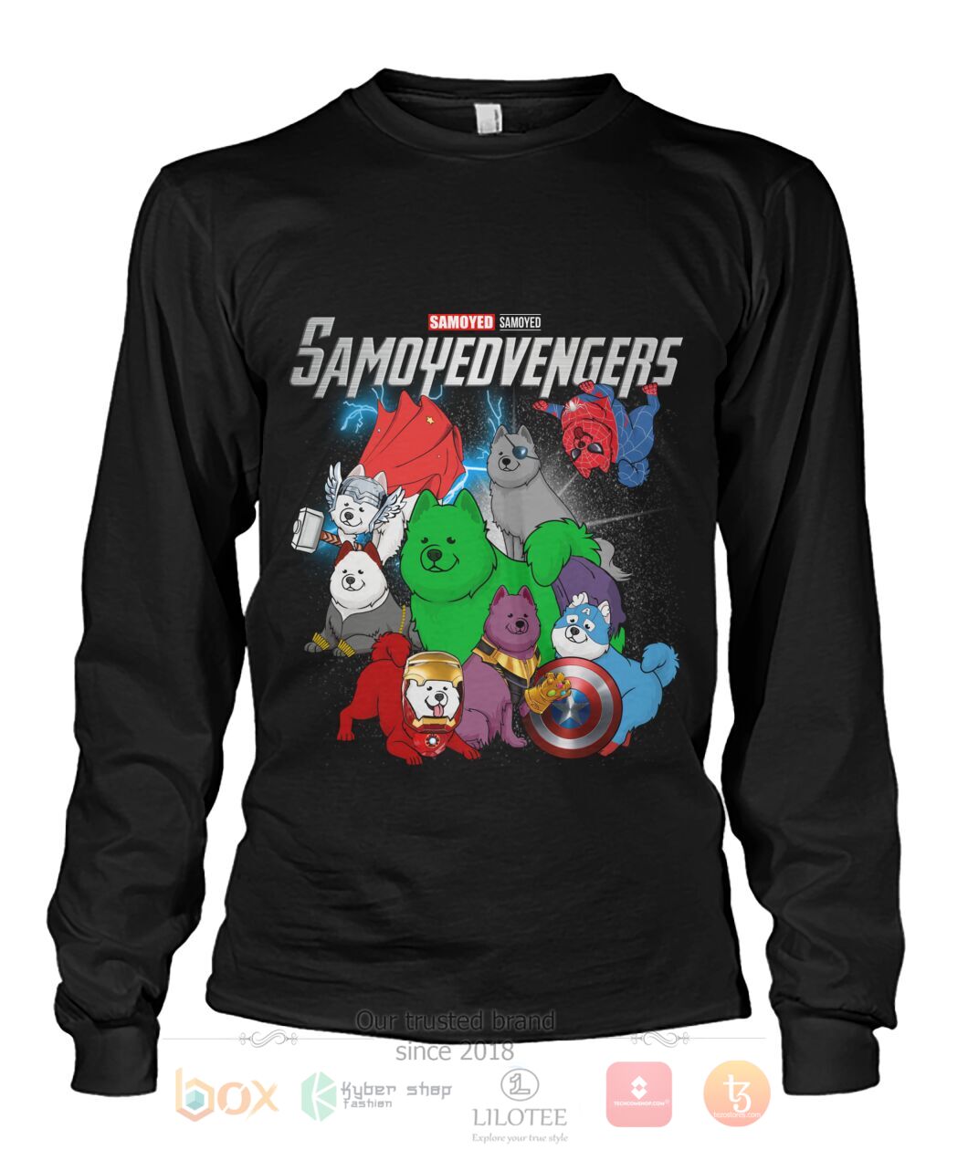 TOP Samoyedvengers 3D Hoodie, T-Shirt 6