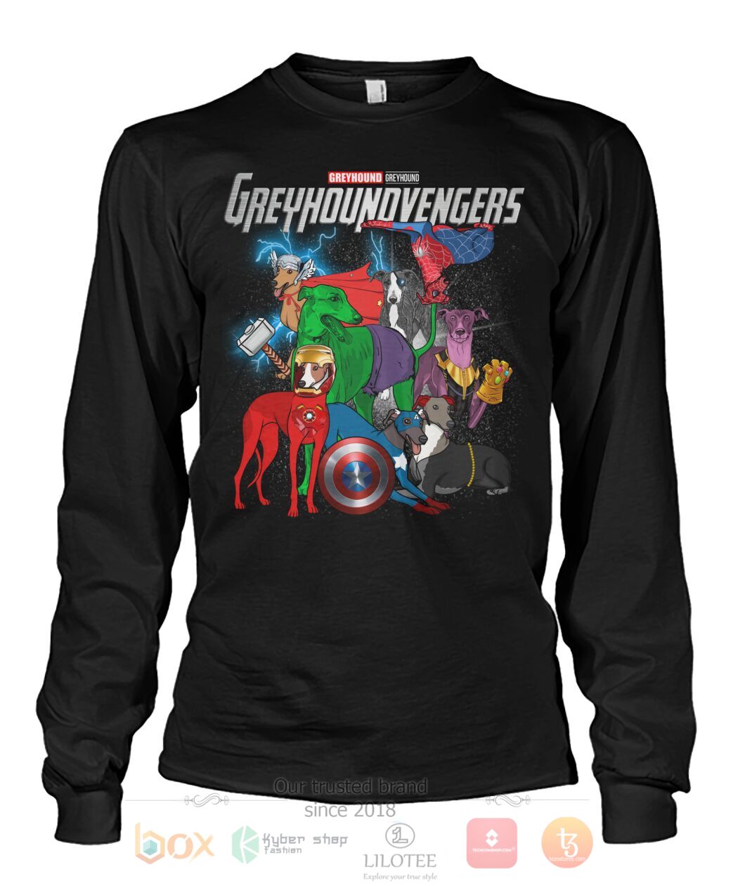 TOP Greyhoundvengers 3D Hoodie, T-Shirt 7