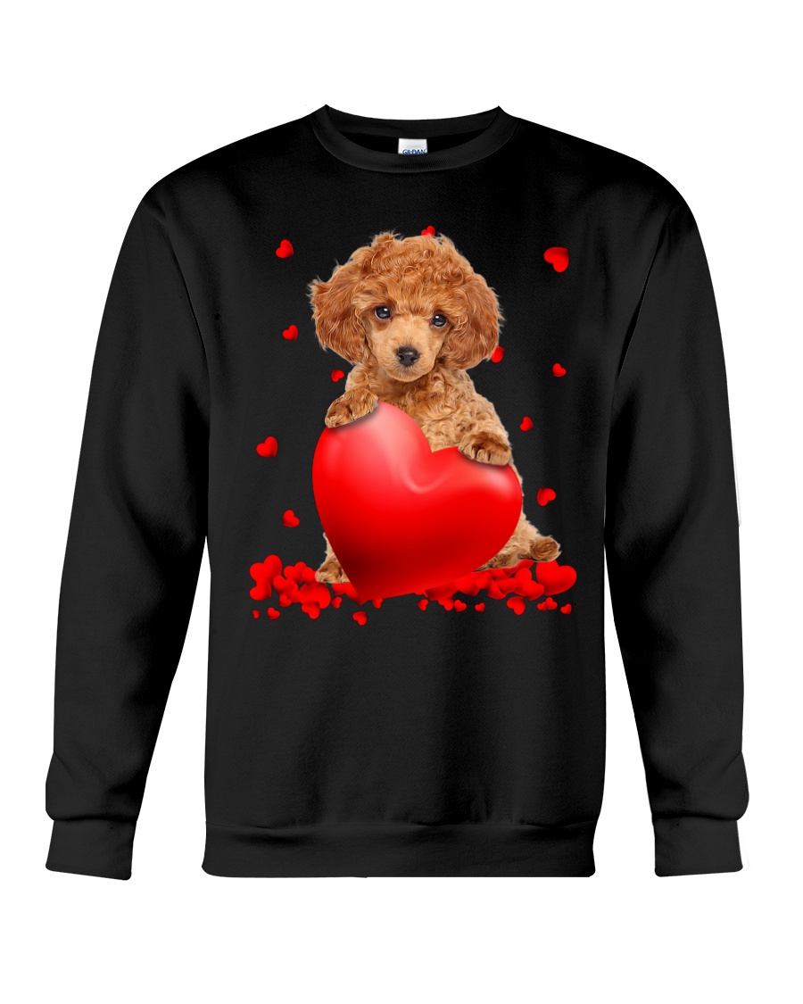NEW Red Toy Poodle Valentine Hearts shirt, hoodie 6 NEW Red Toy Poodle Valentine Hearts shirt, hoodie - Image 6