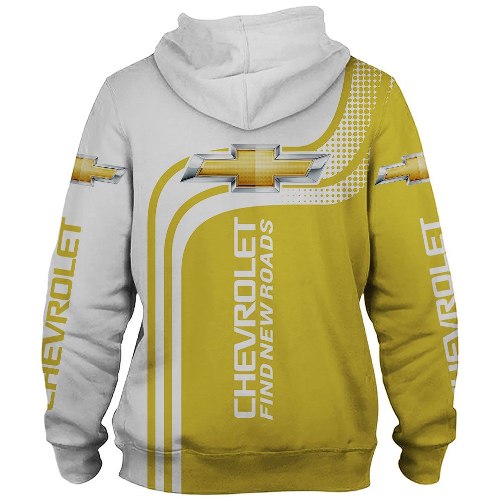 TOP Chevrolet Find New Roads Customized Full Printing All Over Print 3D Hoodie, Shirt 2