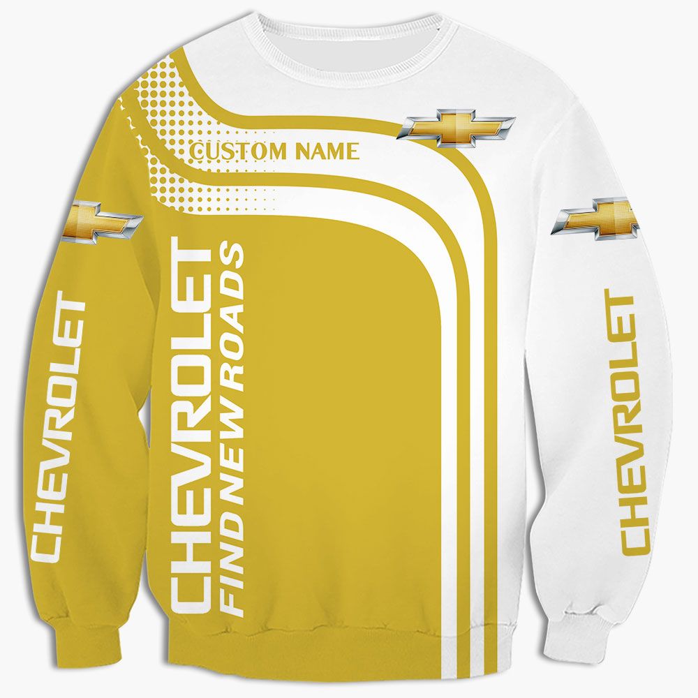 TOP Chevrolet Find New Roads Customized Full Printing All Over Print 3D Hoodie, Shirt 20