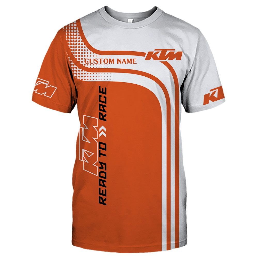 TOP KTM Ready To Race Customized Full Printing All Over Print 3D Hoodie, Shirt 11