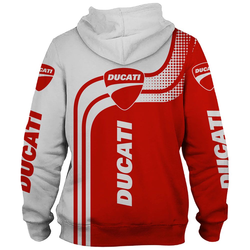 TOP Ducati Customized Full Printing All Over Print 3D Hoodie, Shirt 2
