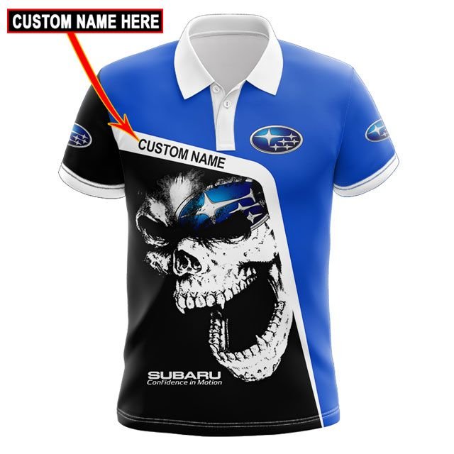 TOP Subaru Confidence In Motion Skull Full Printing Custom Name All Over Print 3D Hoodie, Shirt 21