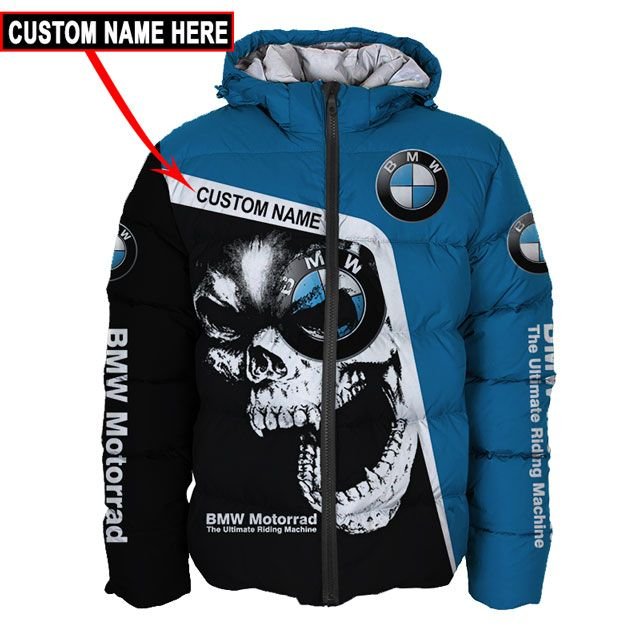 TOP BMW Motorrad Skull Full Printing Custom Name All Over Print 3D Hoodie, Shirt 7