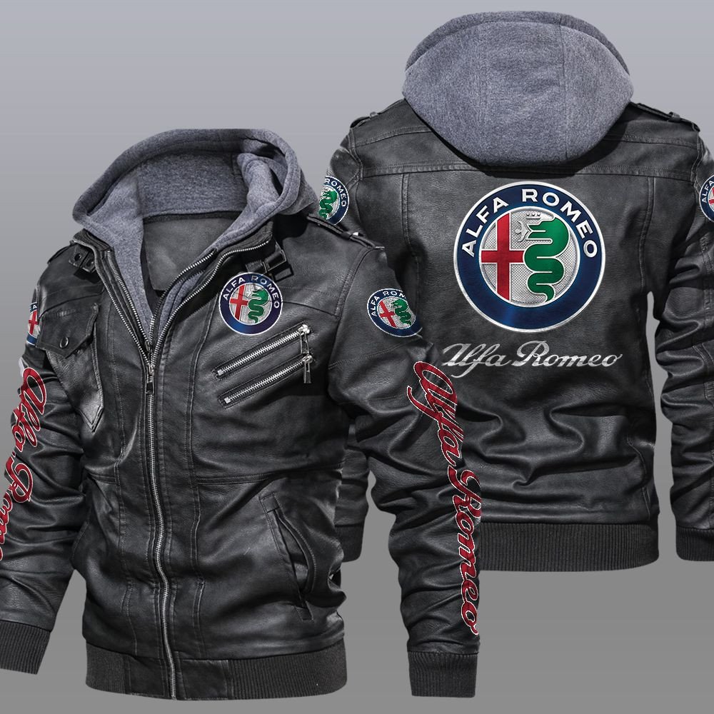 HOT Alfa Romeo Leather Jacket 10