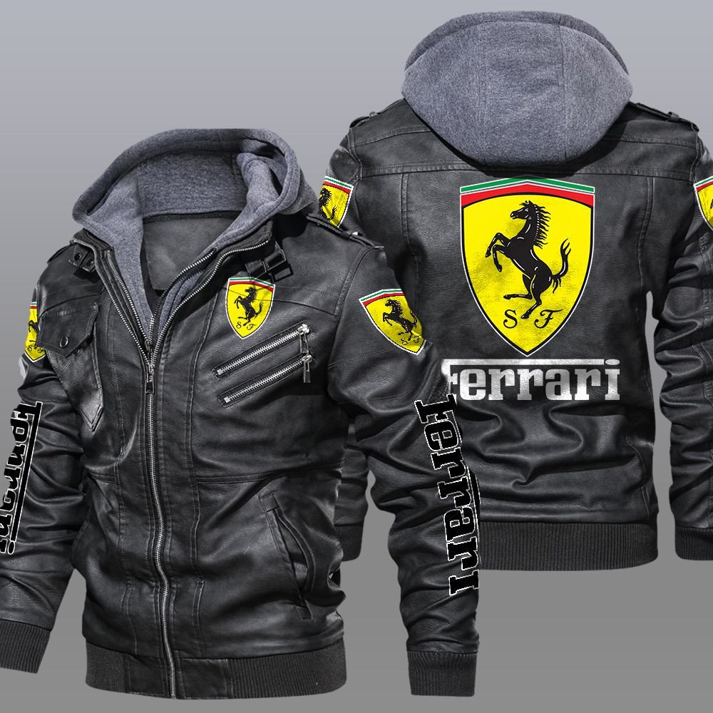 HOT Ferrari Leather Jacket 4