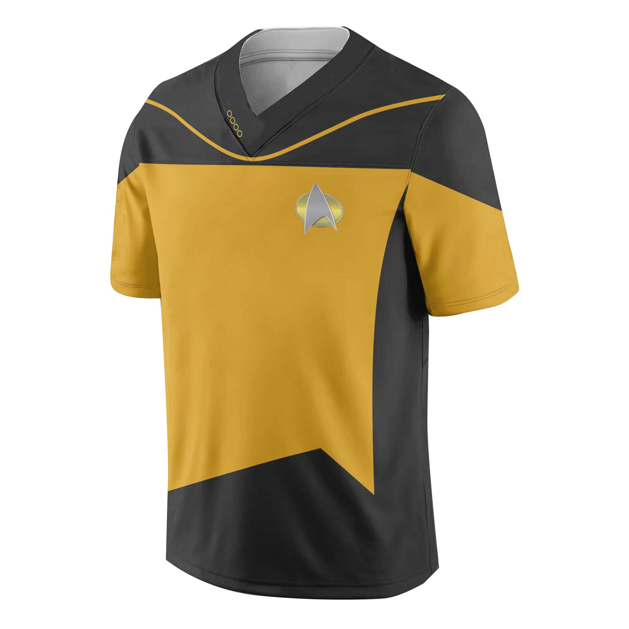TOP S.T The Next Generation Yellow Version Personalized Custom Football All Over Print Jersey 1