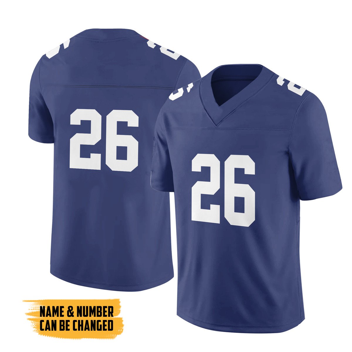 TOP New York Giant Personalized Custom Football All Over Print Jersey 6