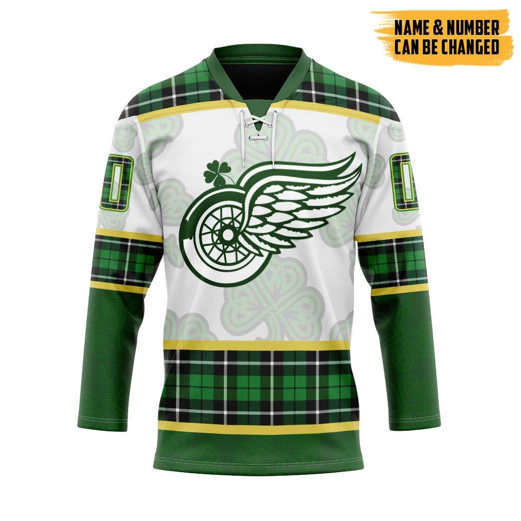 TOP Detroit Red Wings NHL St. Patrick Days Concepts Personalized Custom Jersey Hockey Shirt 9