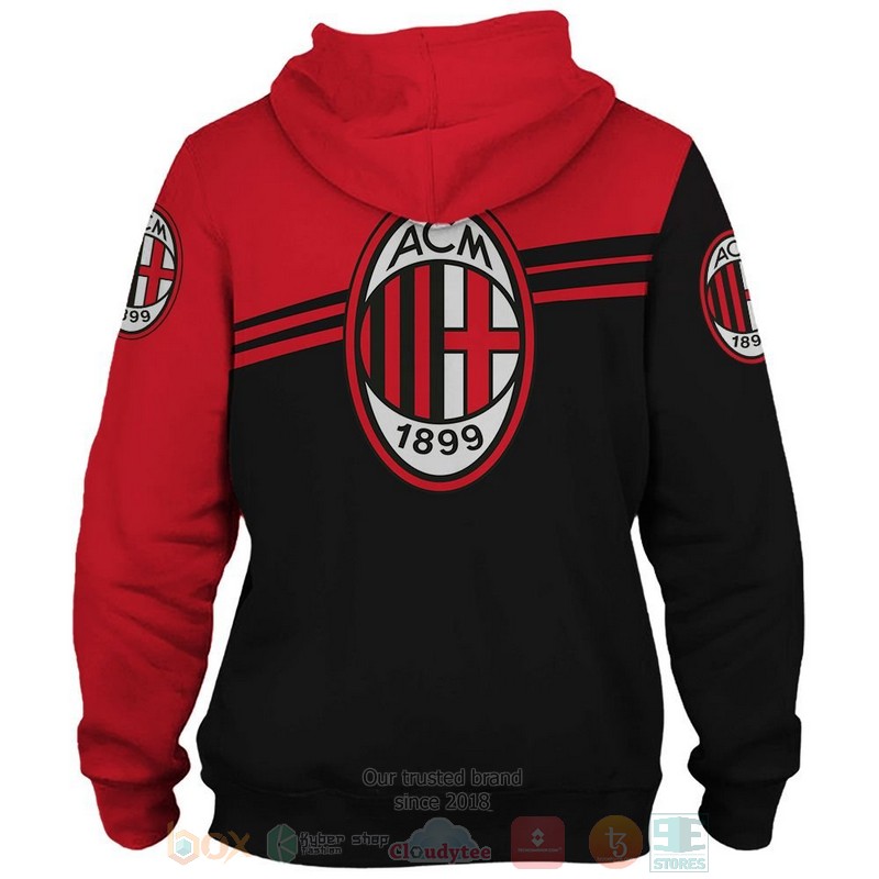 BEST AC Milan red black All Over Print 3D shirt, hoodie 18 BEST AC Milan red black All Over Print 3D shirt, hoodie - Image 18