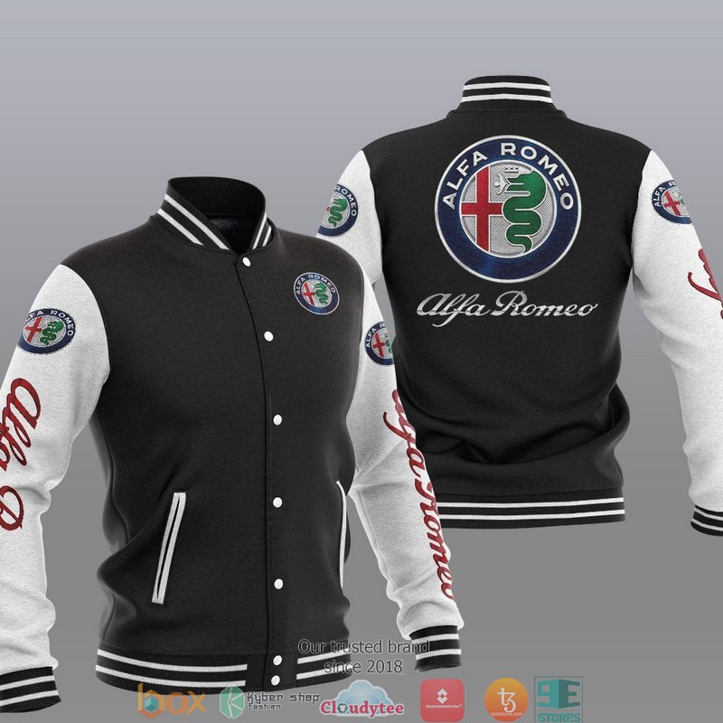 HOT Alfa Romeo Car brand Baseball Jacket 8