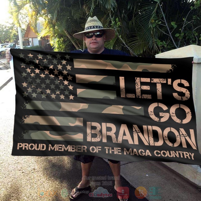 BEST Let's go Brandon Proud member of the Maga country American flag 3