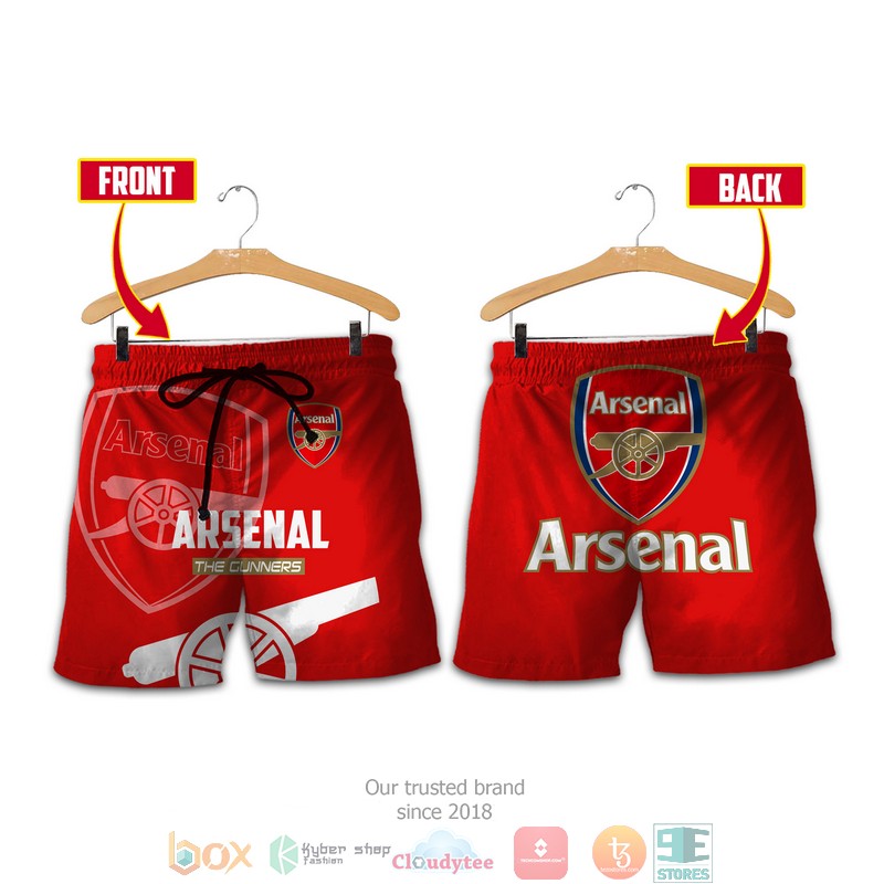NEW Arsenal The Gunners full printed shirt, hoodie 32