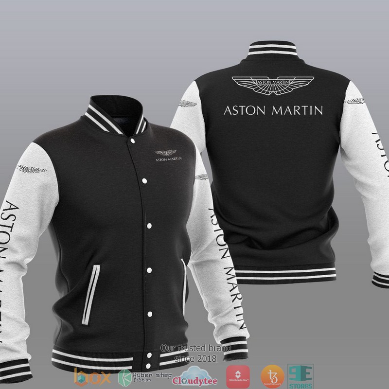 HOT Aston Martin Car brand Baseball Jacket 8