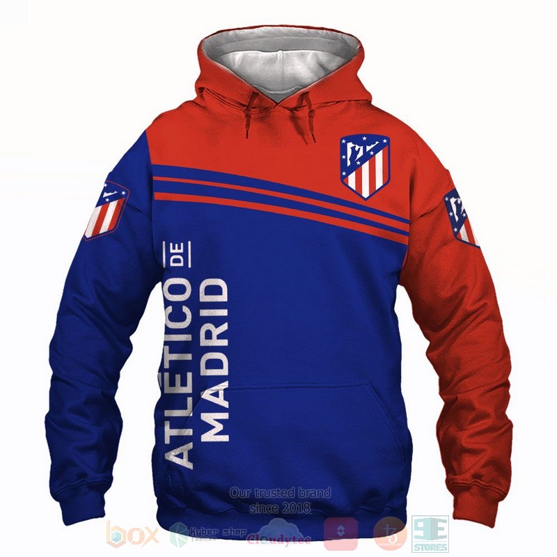 BEST Atletico de Madrid blue red All Over Print 3D shirt, hoodie 65