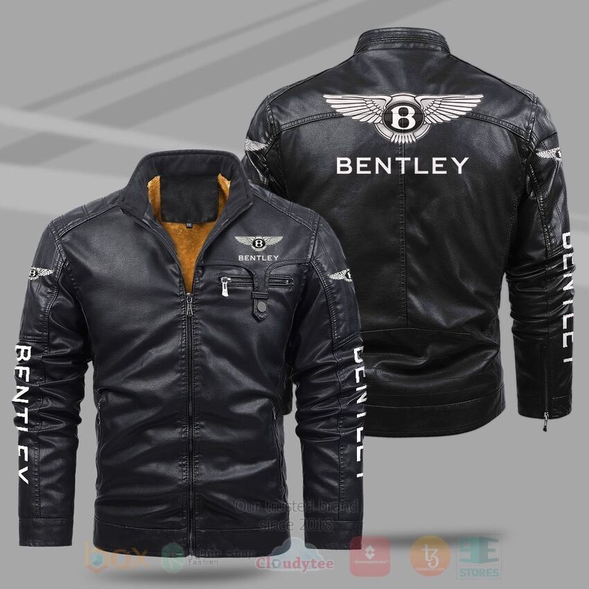 TOP Bentley Fleece 2D Leather Pu Jacket 9