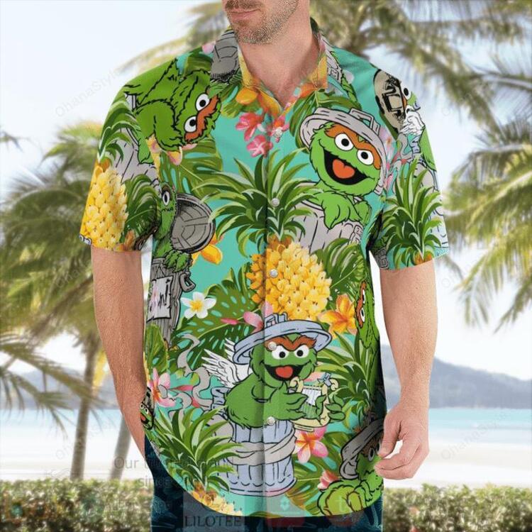 TOP Big Bird The Muppet Tropical Shirt 8