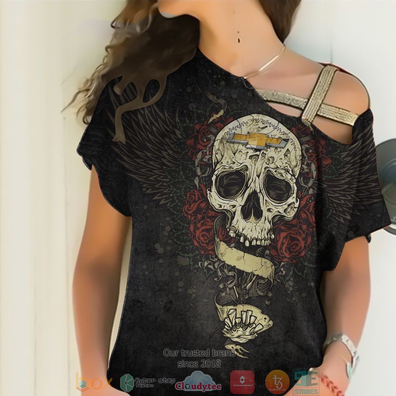 NEW Brand new design CHEVY Skull full printed shirt, hoodie 13
