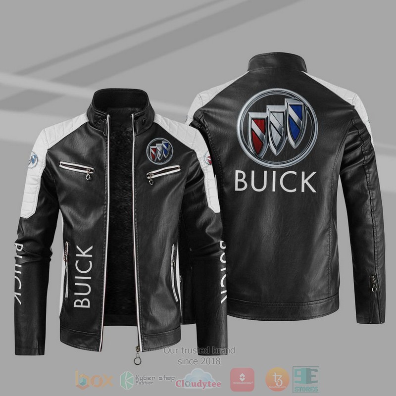 BEST Buick Block PU Leather Jacket 11