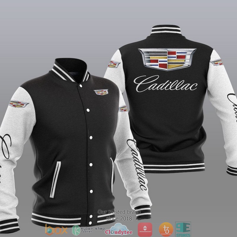 HOT Cadillac Car brand Baseball Jacket 9