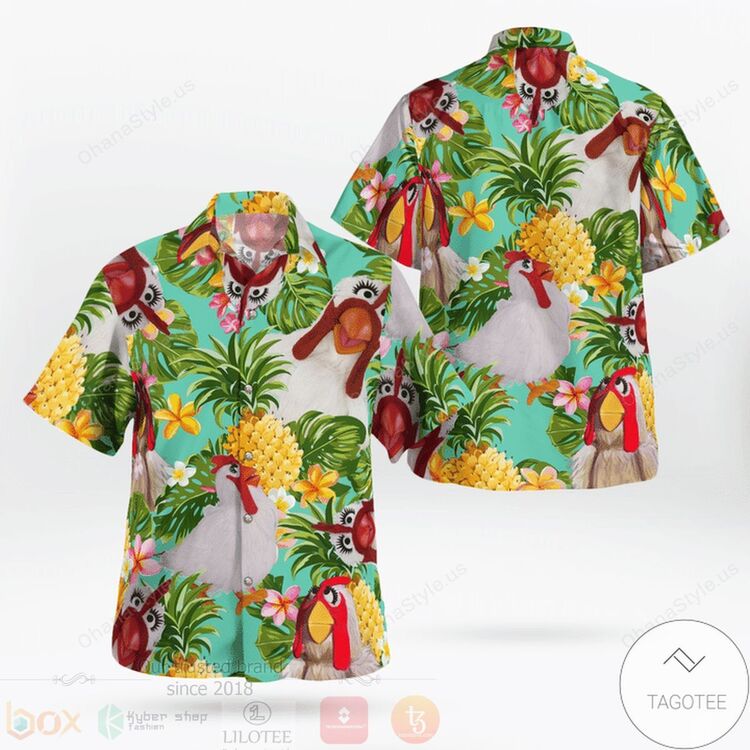 TOP Camilla The Chicken The Muppet Tropical Shirt 8