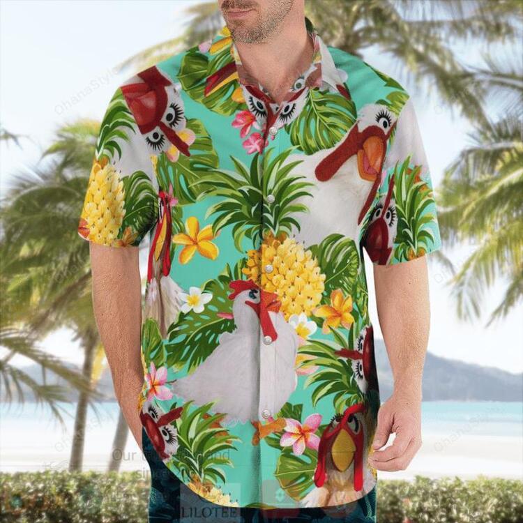 TOP Camilla The Chicken The Muppet Tropical Shirt 4 TOP Camilla The Chicken The Muppet Tropical Shirt - Image 4