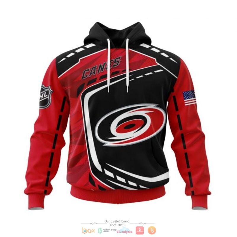 BEST Carolina Hurricanes black red all over print 3D shirt, hoodie 18