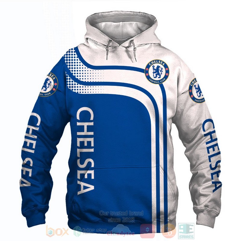 BEST Chelsea Football Club blue white All Over Print 3D shirt, hoodie 48