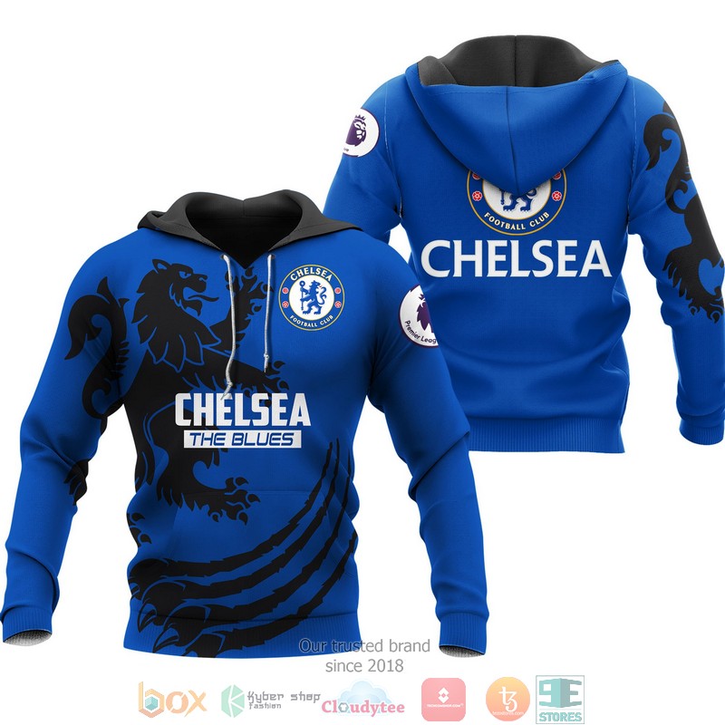 NEW Chelsea The Blues full printed shirt, hoodie 1