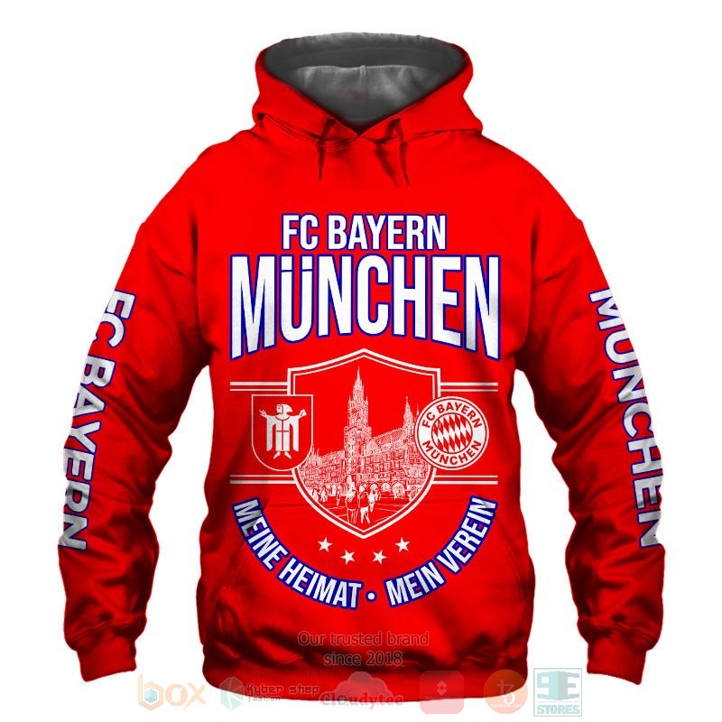 BEST FC Bayern Munchen All Over Print 3D shirt, hoodie 48