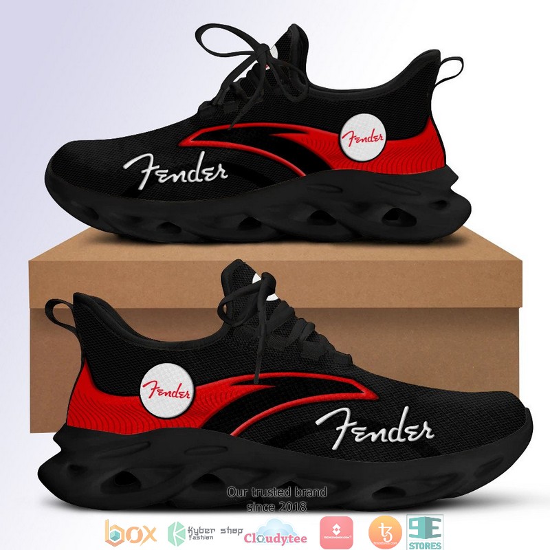 BEST Fender Black Clunky Max Soul shoes 2