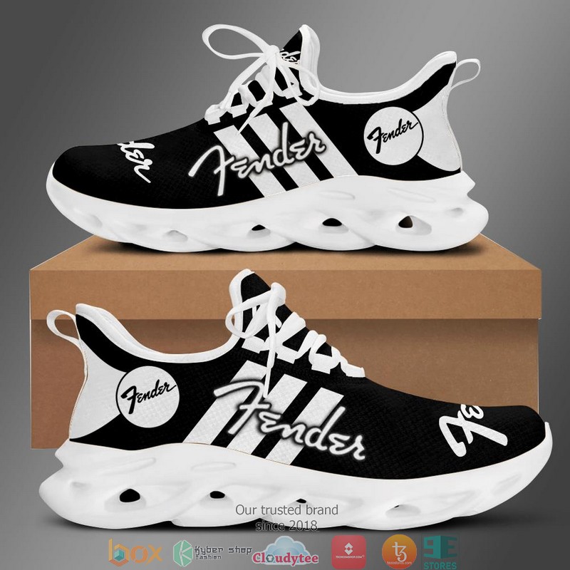 BEST Fender Black White Adidas Clunky Max Soul shoes 8