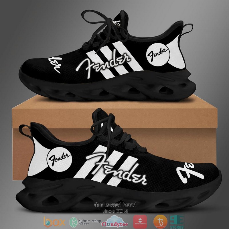 BEST Fender Black White Adidas Clunky Max Soul shoes 10