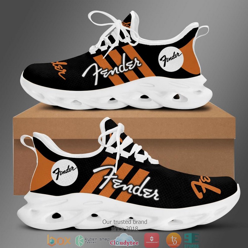 BEST Fender Black orange Clunky Max Soul shoes 4