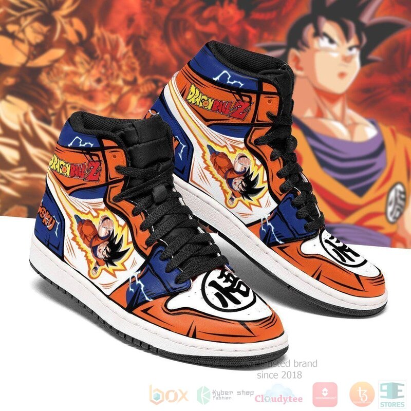 TOP Goku Custom Anime Dragon Ball Air Jordan High 7