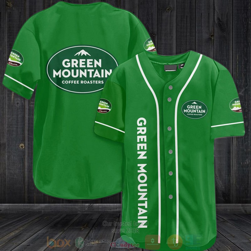 BEST Green Mountain Coffee Roasters Baseball shirt 2