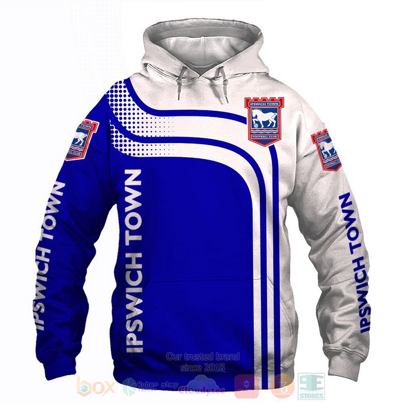 BEST Ipswich Town FC blue white All Over Print 3D shirt, hoodie 65