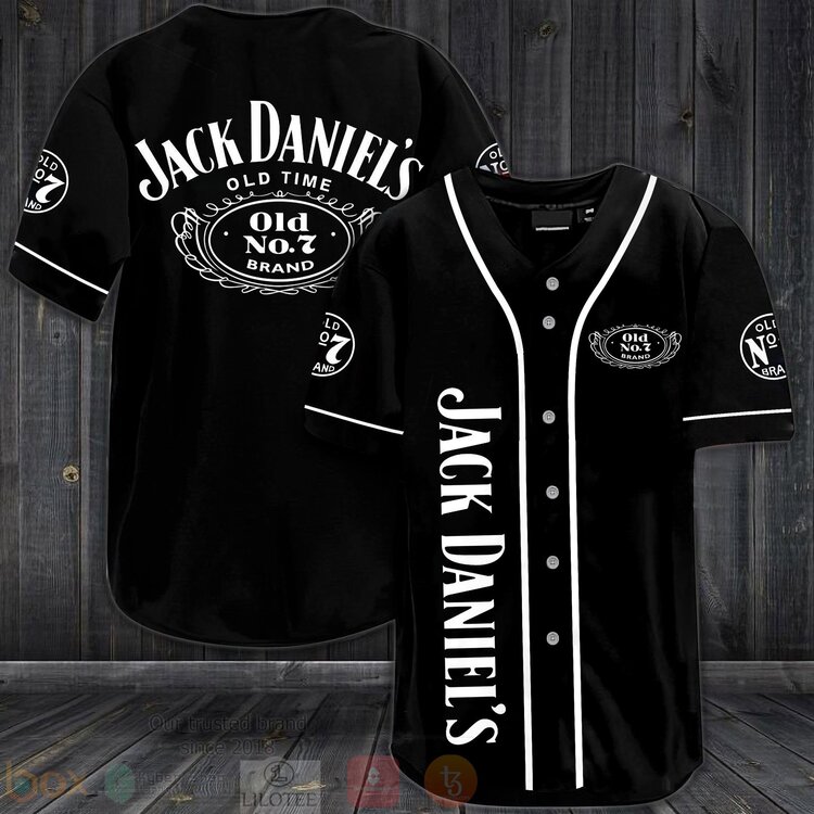 TOP Jack Daniel's Old Time AOP Baseball Jersey 2
