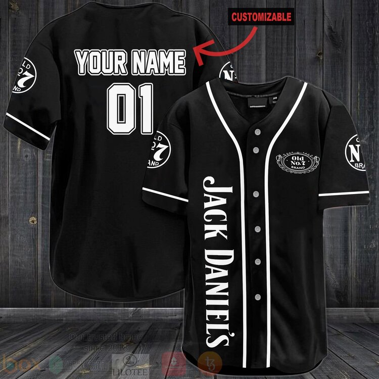 TOP Jack Daniel's Personalized AOP Baseball Jersey 3