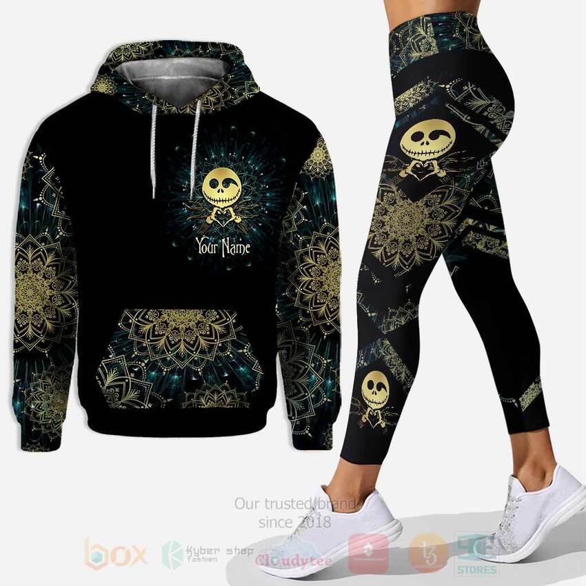 TOP Jack Skellington You Matter Semicolon Eyes Personalized Suicide Prevention All Over Print Hoodie, Leggings 8
