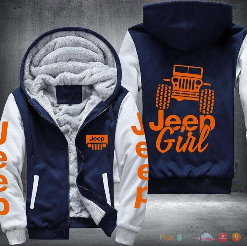 HOT Jeep Girl Fleece Hoodie 3 HOT Jeep Girl Fleece Hoodie - Image 3