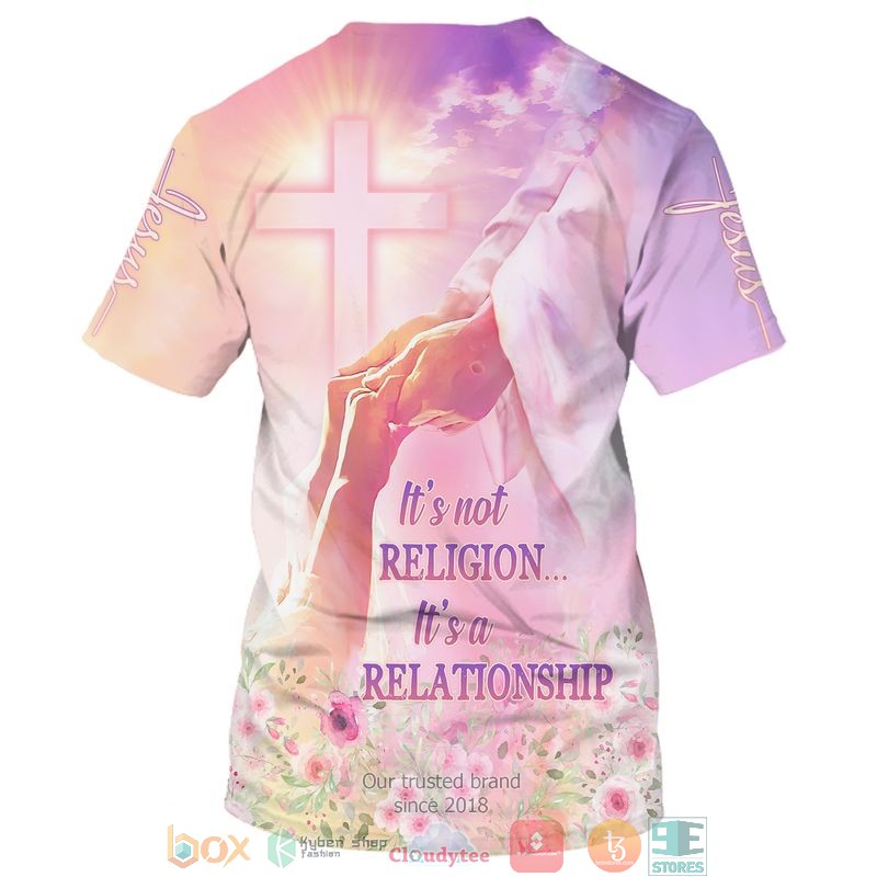 NEW Jesus It's not religion It's a relationship hoodie and shirt 6