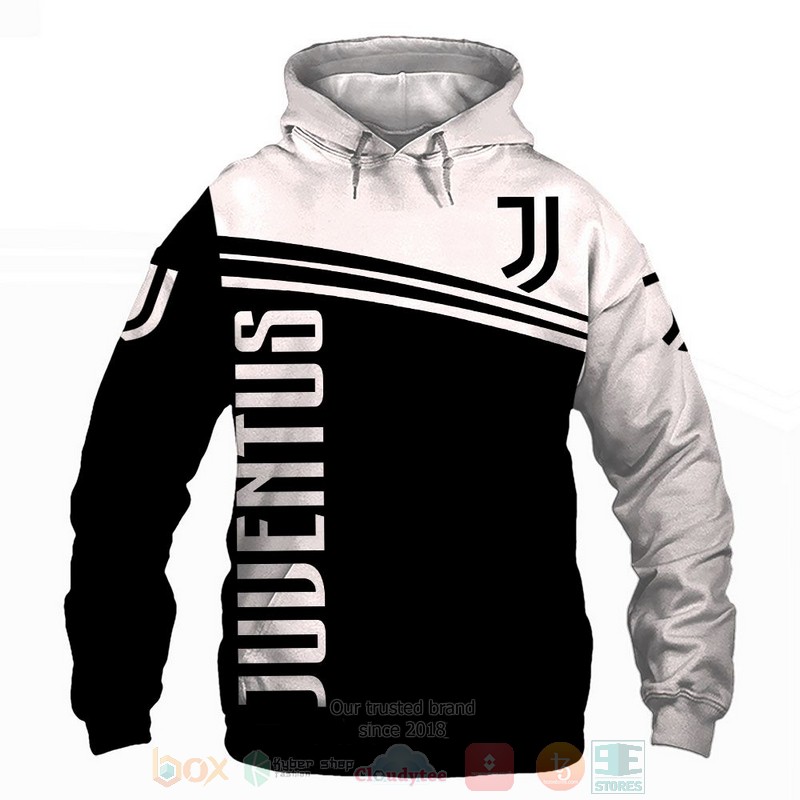 BEST Juventus black white All Over Print 3D shirt, hoodie 65
