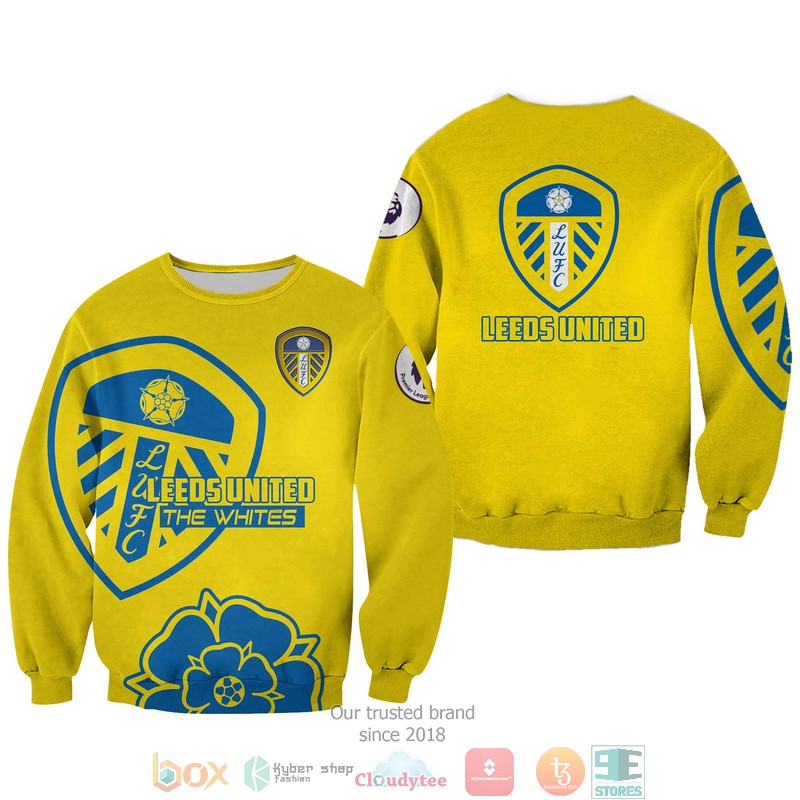 NEW Leeds United full printed shirt, hoodie 14