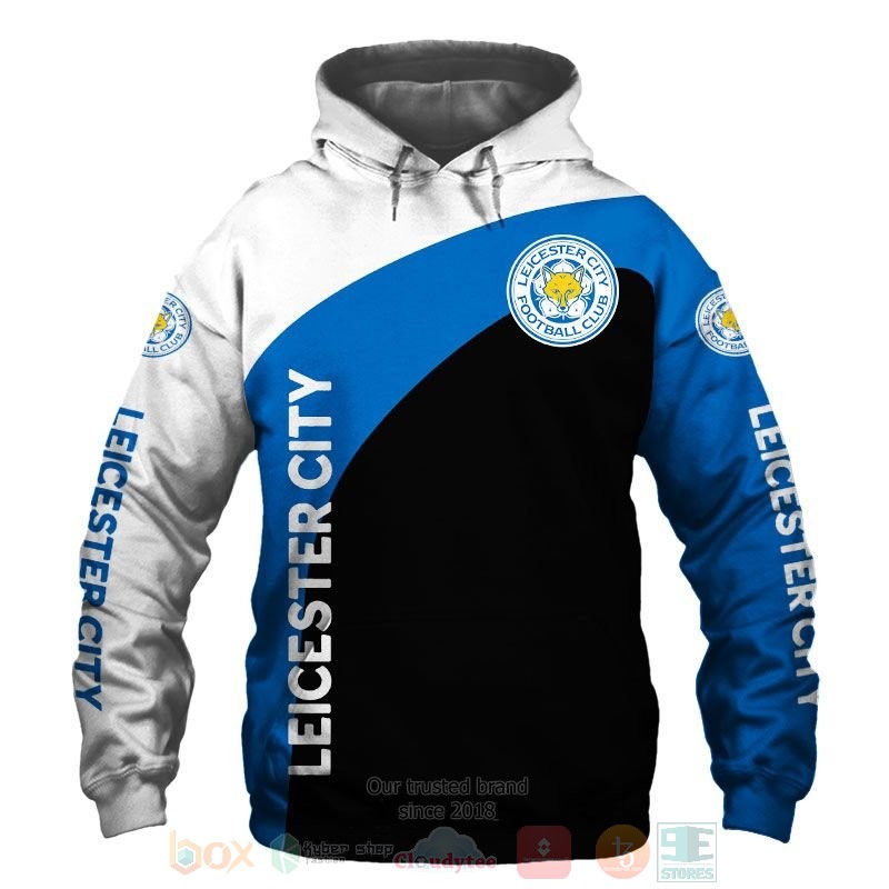 BEST Leicester City white blue black All Over Print 3D shirt, hoodie 64