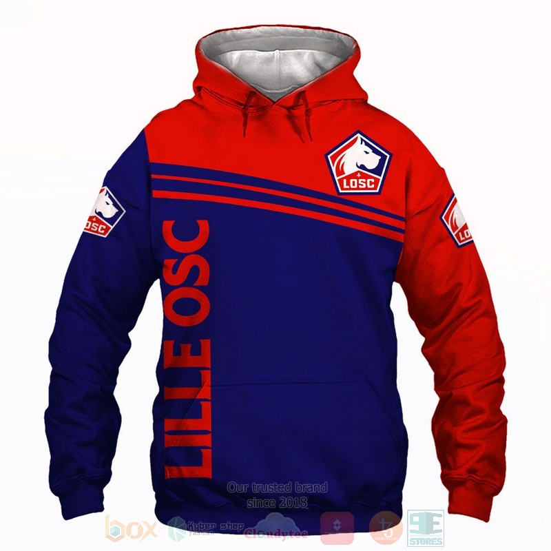BEST Lille OSC All Over Print 3D shirt, hoodie 65