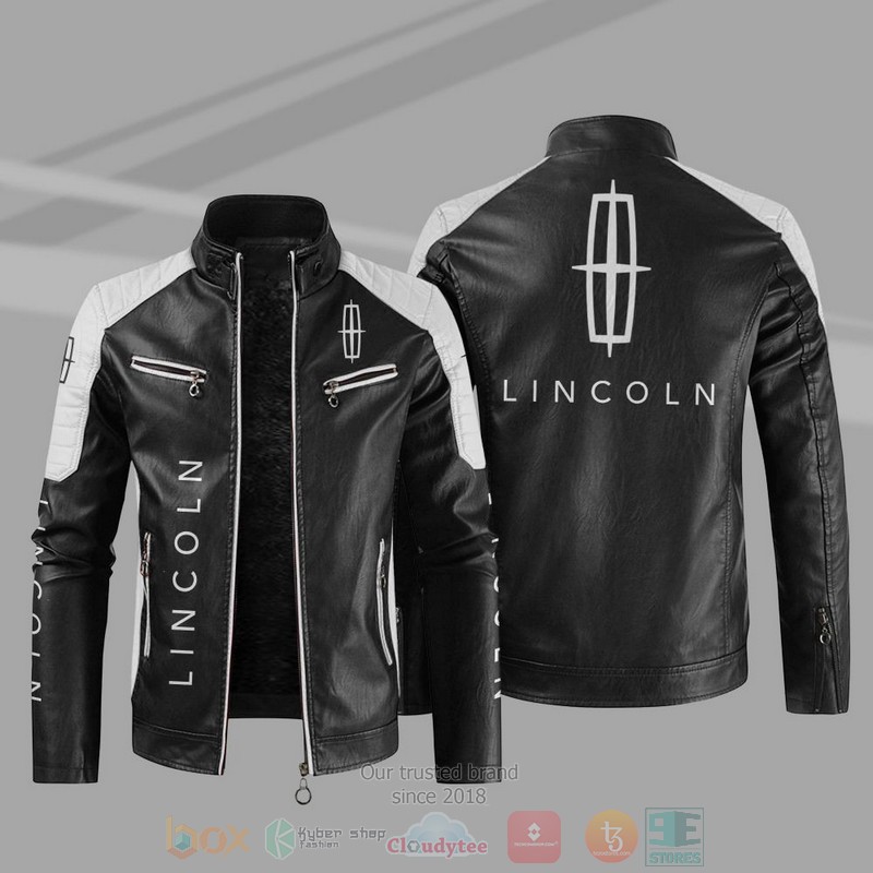 BEST Lincoln Block PU Leather Jacket 11