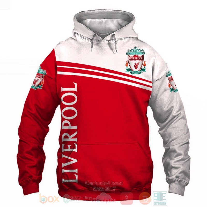 BEST Liverpool Football Club red white All Over Print 3D shirt, hoodie 49